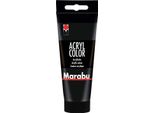 Vernice Acrilica Marabu "Acrylcolor"", Nero, 100 Ml"
