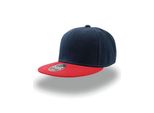 Atlantis | Cappello / Berretto / Cappello Snap Back - Colore: Navy/Rosso - Taglia: Unica