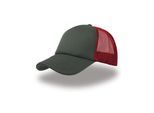 Atlantis Rapp | Original Trucker Cap - Colore: Grigio/Rosso/Grigio - Taglia: Unica