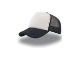 Atlantis Rapp | Original Trucker Cap - Colore: Bianco/Nero/Nero - Taglia: Unica