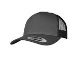 Flexfit 6506 | Cappello Retro Trucker A 5 Pannelli, Tessuto Esterno In Twill Di Cotone - Colore: Charcoal - Taglia: Unica