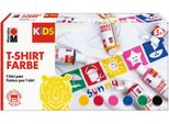 Marabu 308000000001 Marabu Kids Vernice Per Tessuti "T-Shirt Paint"", Set Di 6, 6 X 80 Ml"