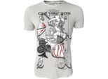 Hotspot Design Spinner, Cast Your Aces, M, Grigio, Maglietta Poker Collection, Per Pescatori, TS-PK01002S02