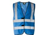 Korntex KX140 | Gilet Ad Alta Visibilità Con Quattro Strisce Riflettenti En Iso 20471 - Colore: Blu - Taglia: 5XL