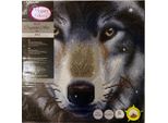 Crystal Art 63470074 Crystal Art Wolf 30X30 Cm