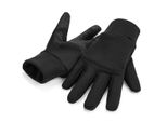 Beechfield B310 | Guanti Softshell Sport Tech - Colore: Nero - Taglia: S/M