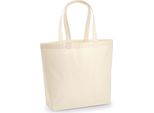 Westford Mill W225 | Premium Cotone Maxi Tote 39 X 36,5 X 13 Cm - Colore: Naturale - Taglia: Unica