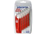Interprox Plus Mini Spazzolino Interdentale Conico Rosso 6 Pz