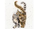 Set Per Punto Croce Bothy Threads "Feline"", 26X26Cm, XHD60, Schema Contato"