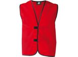 Korntex Kxl | Gilet Di Identificazione Korntex® Da Uomo - Colore: Rosso - Taglia: Xl
