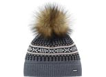 EisbÄR Marit Lux, Taglia Unica, Grigio, Cappello Invernale, Parzialmente Foderato, 30855