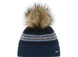 EisbÄR Marit Lux, Taglia Unica, Blu Scuro, Cappello Invernale, Parzialmente Foderato, 30855