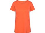 Promodoro 3095 | Donna Premium-T Organic 100% Cotonelogico - Colore: Flame - Taglia: M