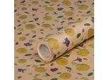 Carta Da Pacchi Dandelion, Carta Per Compleanni, Carta Kraft, A Coste, 0,70 X 10 M