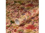 Carta Da Pacchi Fiori Di Campo, Multicolore, Carta Kraft, 0,70 X 10 M