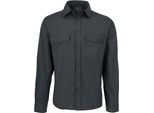 Craghoppers Expert CES001 | Expert Kiwi Camicia A Maniche Lunghe - Colore: Grigio Carbone - Taglia: S
