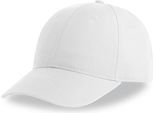 Atlantis Recs | Recy Six Cap Cappellino Da Baseball In Poliestere Riciclato - Colore: Bianco - Taglia: Unica