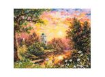 Magic Needle Zweigart Set Punto Croce Edizione "Sunset"", Schema Di Conteggio, 40X31Cm"