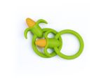 Giligums Baby Teether In Silicone Corn Teether, 3M+, Verde, 1 Pezzo