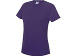 Just Cool JC005 | Girlie Cool Sport T-Shirt + Wrap Certificata - Colore: Viola - Taglia: L