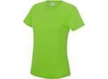 Just Cool JC005 | Maglietta Sportiva Girlie Cool + Wrap Certificata - Colore: Bianco Artico - Taglia: S