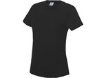 Just Cool JC005 | Girlie Cool Sport T-Shirt + Wrap - Colore: Jet Black - Taglia: L