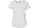 Neutral O80012 | Maglietta Da Donna Con Maniche Arrotolate / Maglia Single Jersey - Colore: Grigio Cenere - Taglia: L
