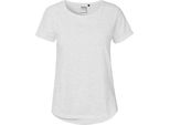 Neutral O80012 | Maglietta Donna Con Manica Arrotolata / Maglia Single Jersey - Colore: Grigio Cenere - Taglia: Xxl