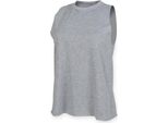 Sf Women SK232 | Gilet A Collo Alto Da Donna T-Shirt Da Donna - Colore: Heather Grey - Taglia: S