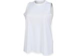 Sf Women SK232 | Gilet A Collo Alto Da Donna T-Shirt Da Donna - Colore: Bianco - Taglia: Xs