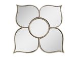 Clayre & Eef Fiore A Specchio 21X21 Cm Poliresina Color Argento