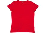 Mantis M02 | Camicia Da Donna T Biologica Essenziale Da Donna - Colore: Rosso - Taglia: Xxl