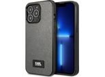 Karl Lagerfeld Klhcp13Xsfmp2Dg Custodia Rigida Per Iphone 13Pro Max 6,7 Srebrny/Argento Saffiano Placca