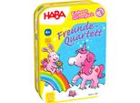 Haba Mini Gioco - Unicorno Glitter Felicità - Quartetto Di Amici (Duits) = Frans 2011613002 - Nederlands 2011613001