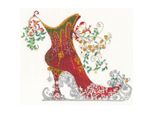 Confezione Da Ricamo A Punto Croce Bothy Threads "Christmas Time"", Schema Contato, XSK15, 28X24Cm"