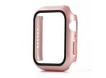 Smartphonica Custodia Con Pellicola Protettiva In Vetro Per Apple Watch 44Mm - Oro Rosa