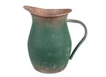 Brocca Decorativa Clayre & Eef 19X13X19 Cm In Metallo Verde