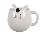 Clayre & Eef Mug Rabbit 350 Ml Porcellana Bianca