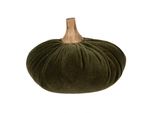 Clayre & Eef Decorazione Zucca Ø 15X12 Cm Poliestere Verde