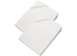 Esprit Lenzuolo Teso Premium Bianco 100 X 200 Cm - Set Da 2