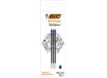 Bic 503839 Ricarica Bic Biros Cristal Re'new, Nero, S