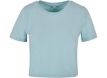 Build Your Brand BY042 | T-Shirt Da Donna / Maglia Singola / Taglio Corto - Colore: Blu Oceano - Taglia: Xs