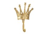 Clayre & Eef Gancio Da Parete Crown 11X3X18 Cm Metallo Color Oro
