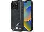 Bmw Bmhmp16X23Pucpk Iphone 16 Pro Max6.9 Czarny/Nero Custodia Rigida M Linea Ritorta Perforata Magsafe