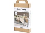 Set Per Lavoretti Manuali Con Resina, Barattolo Con Coperchio, Beige-Crema, Set Per Colata Per Barattolo Fai Da Te