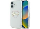 Guess Guhcp16Shchgspt Iphone 16 6.1 PrzeźRoczysty/Transparent Hardcase Iml Cuore