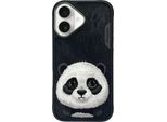 Nimmy Etui Iphone 16 6.1 Czarny/Nero Big Eyed Pet 2.0 Panda