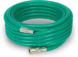 Tubo Per Aria Compressa Eberth Tubo Per Tessuti Tubo Per Aria, Lunghezza 10 M, Tubo Per Compressori Con Diametro 10 Mm X 14 Mm (Interno X Esterno), Attacco 3/8""