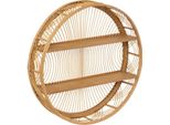 Mensola Da Parete In Bambù "Ina"" - P70 Cm - Atmosphera CréAteur D'intéRieur"