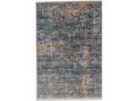 SchÖNer Wohnen-Collezione Tappeto Soggiorno Mystik Blu 70 X 140 Cm